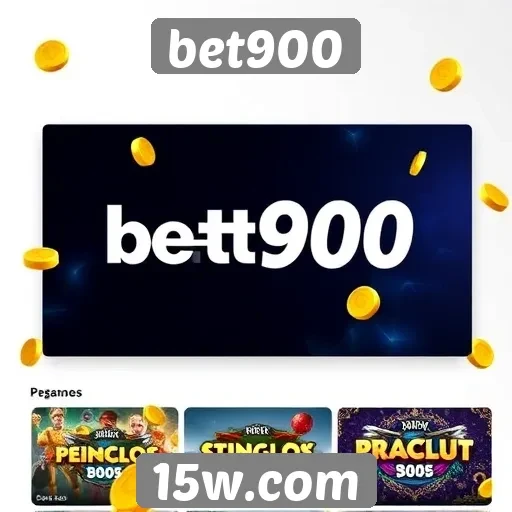 Oferta de jogos disponíveis no bet900
