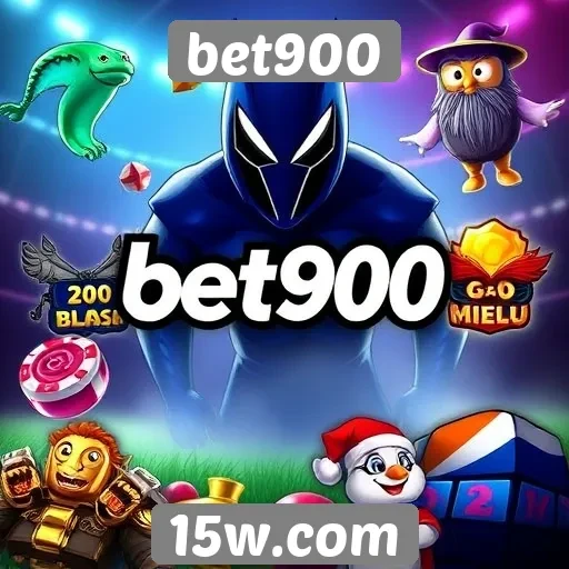 Variedade de jogos disponíveis no bet900